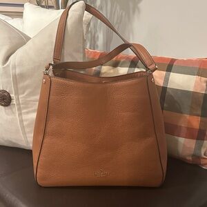 Kate Spade Brown Leather Shoulder Bag